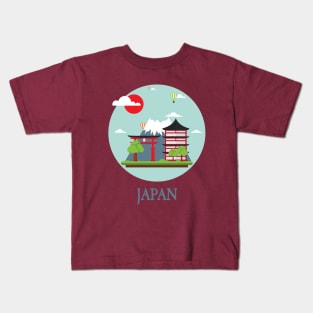 Japan Tokyo Tourist Travellers Edition Kids T-Shirt